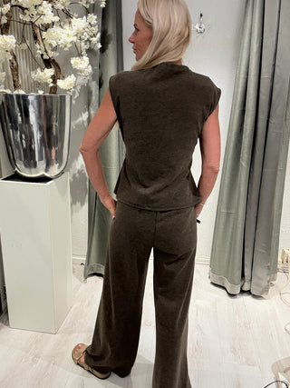 2 Delige Overslag Set Taupe