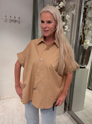 Blouse Yvonne Camel