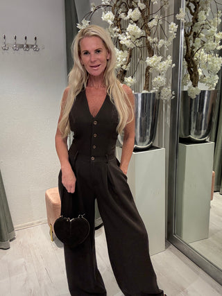 Jumpsuit Lady bruin
