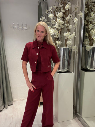 Pantalon Lois Burgundy