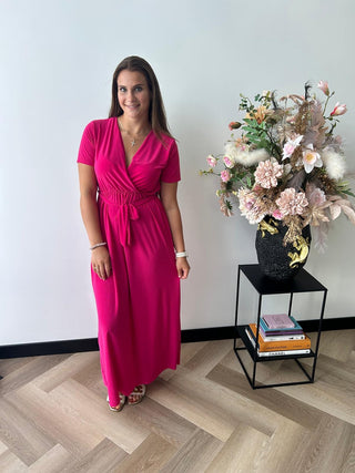 Jurk travel fuchsia