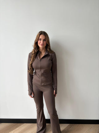 2 Delige Set Sporty It Is  Bruin