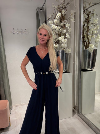 Jumpsuit kraal blauw