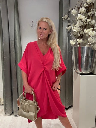 Jurk Mandy fuchsia