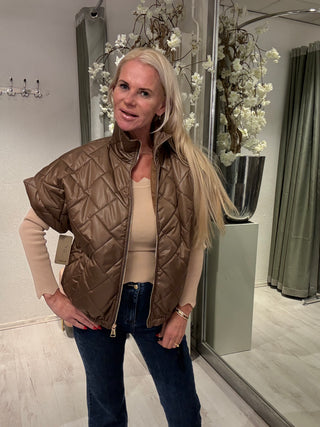 Bodywarmer Sil Mocca