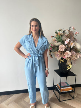 Jumpsuit Gina Blauw