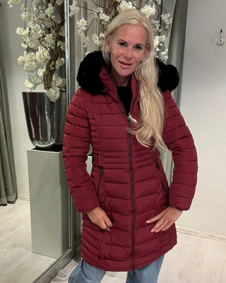 Winterjas Claire Bordeaux