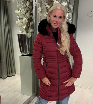 Winterjas Claire Bordeaux