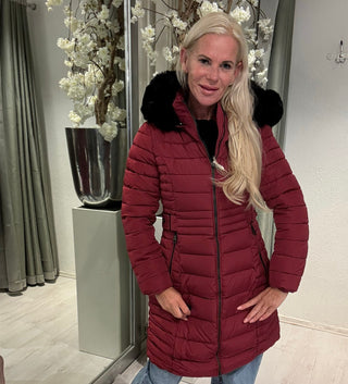 Winterjas Claire Bordeaux