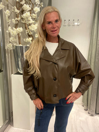 Trench Pu Mos Groen