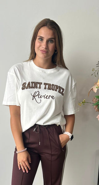 T-Shirt Saint Tropez Wit