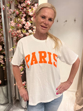 Shirt Paris oranje