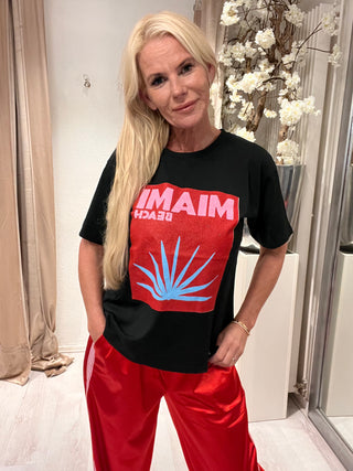 Shirt Miami zwart