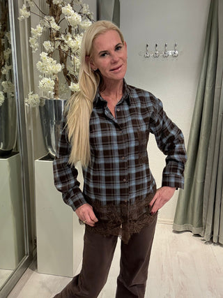 Blouse Ruit Met Kant