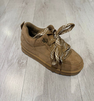 Sneaker Boots Donker Beige Bruin