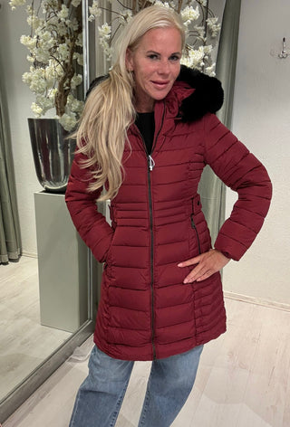 Winterjas Claire Bordeaux