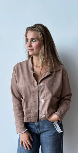 Jasje Suéde Beige