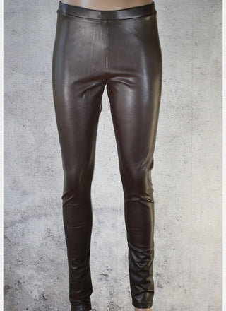 Norfy legging leather look bruin