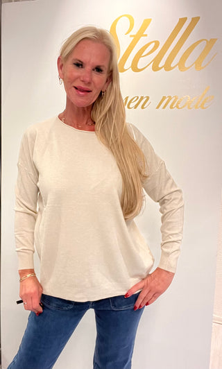 Tunic top crème