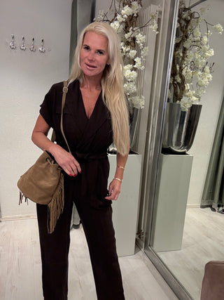 Jumpsuit gina bruin
