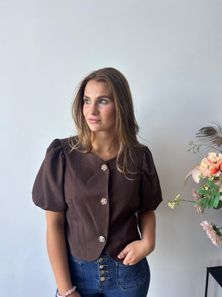 Blazer Elegance Bruin