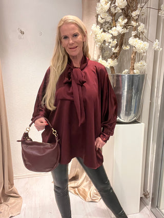 Blouse sannie Bordeaux