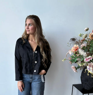 Jasje Suéde Zwart