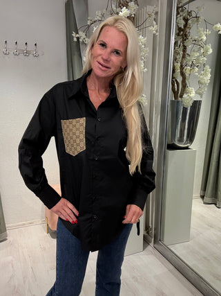 Blouse guc zwart