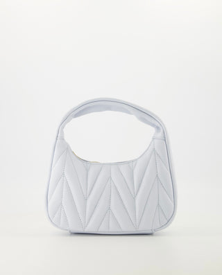 Leren tas miu blauw
