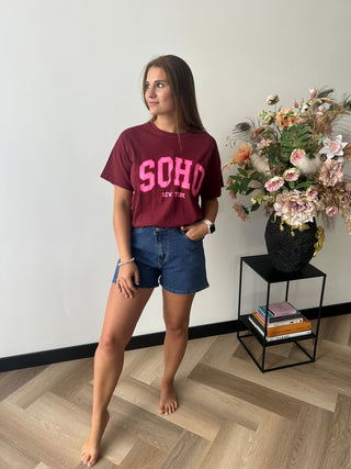 T- Shirt Soho Bordeaux