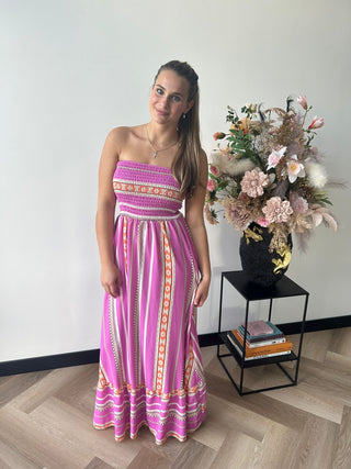 Jurk josy roze
