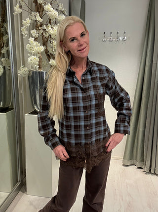 Blouse Ruit Met Kant