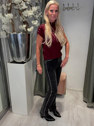 Zwarte Jeans Met Studs