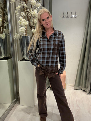 Blouse Ruit Met Kant