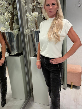 Zwarte Jeans Met Studs