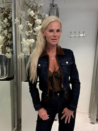Spijkerjasje Dark Denim Revival