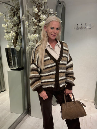 Vest Knitted Stripes
