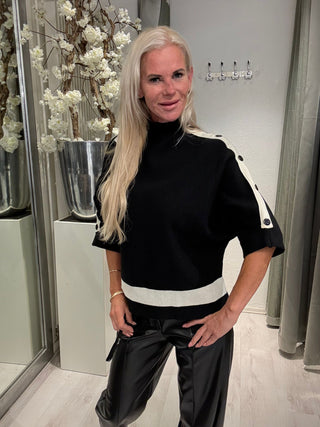 Trui Coco Zwart Wit