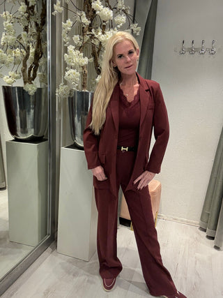 Pantalon Burgundy Classic