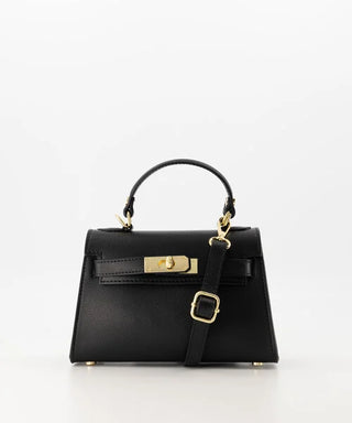 Leren Tas Grace Zwart